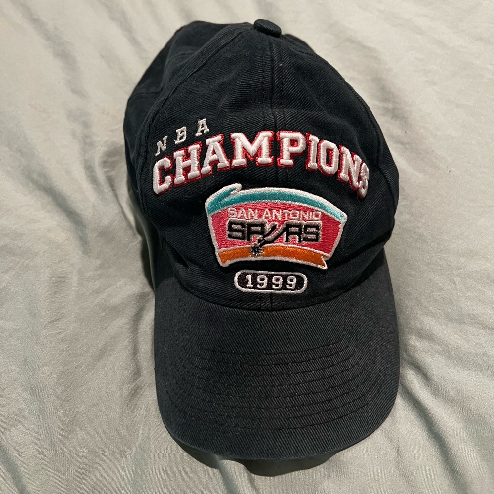 Vintage Official NBA San Antonio Spurs Baseball Cap 1999 Championship